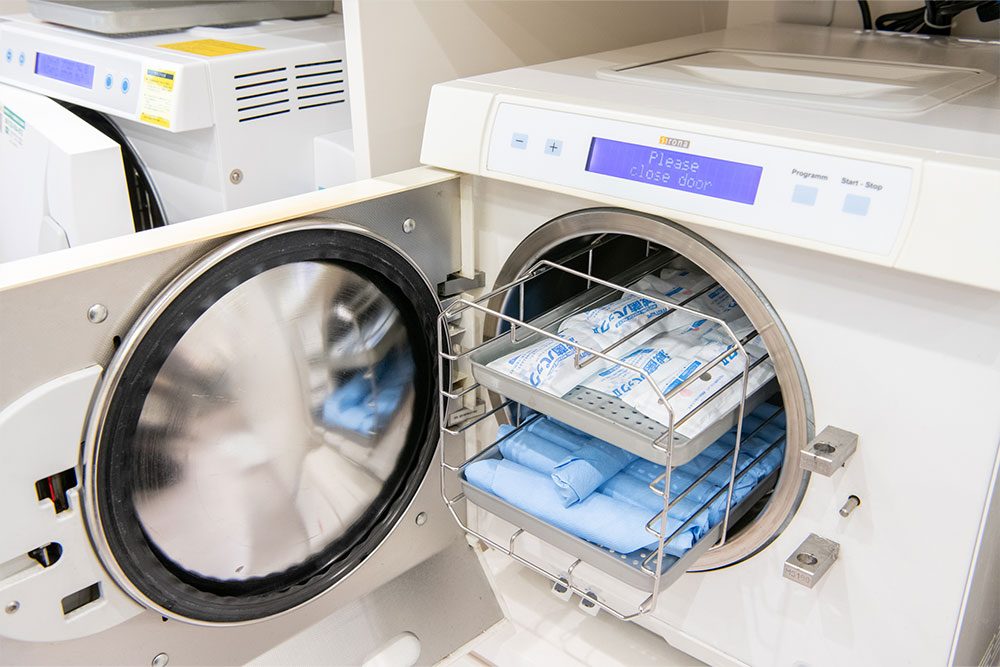 安心してご来院頂く為の感染予防対策